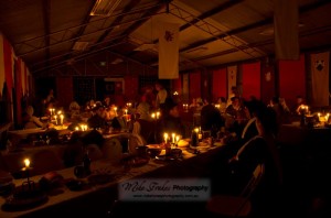 The Barony feasts!