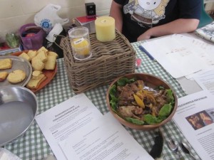 Some of the lemon themed entries from La Cocinaras Locas